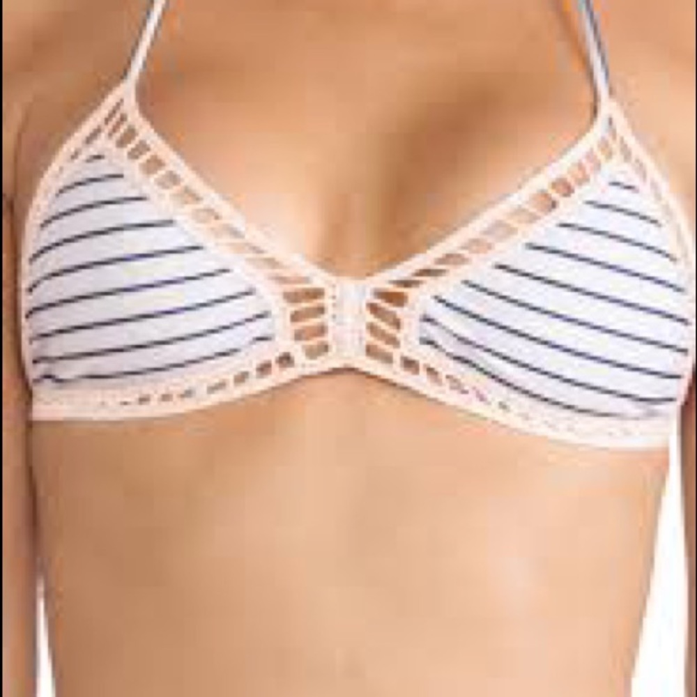 Acacia cape cod bikini TOP ONLY